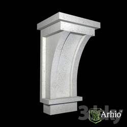 Decorative plaster - bracket AKR100-1 