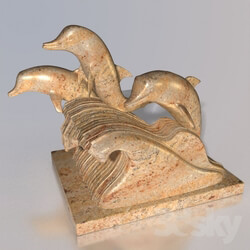 Other decorative objects - Figurine _quot_Dolphins_quot_ 