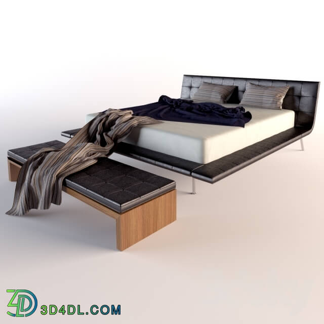 Bed - Poliform _ Onda bed