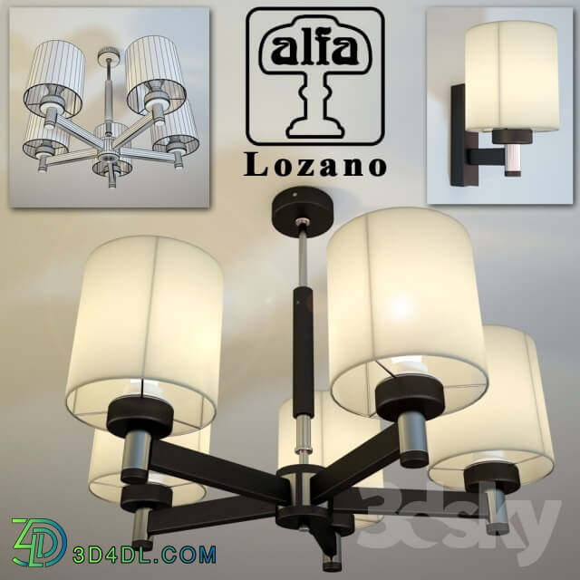 Ceiling light - Alfa Lozano