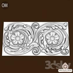 Decorative plaster - Om. Mega plast decor Freese 