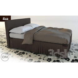 Bed - Flou Bed Wear design Rodolfo Dordoni 