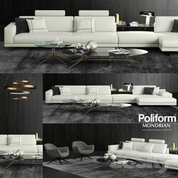 Sofa - Poliform Mondrian Sofa 2 