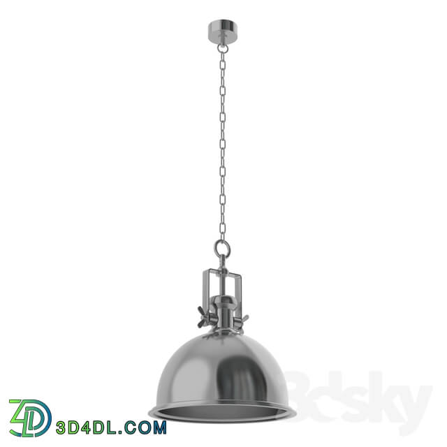 Ceiling light - 49179 Suspension GRANTHAM_ 1х60W _E27__ Ø480_ H1100_ steel_ chrome