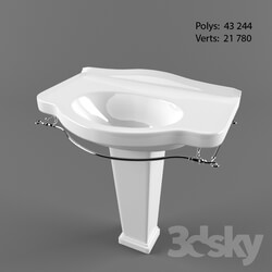 Wash basin - Washbasin Galassia Ethos 