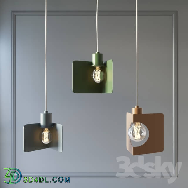 Ceiling light - Corner pendant light