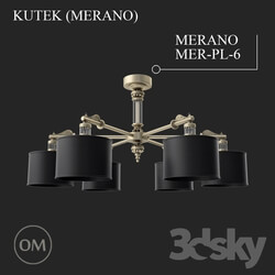 Ceiling light - KUTEK _MERANO_ MER-PL-6 
