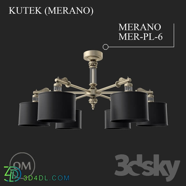 Ceiling light - KUTEK _MERANO_ MER-PL-6