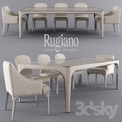 Table _ Chair - table rugiano Alexander_ chair rugiano Viviane_ chair rugiano Arianna 