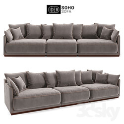 Sofa - The IDEA Modular Sofa SOHO _item 801-805-802_ 