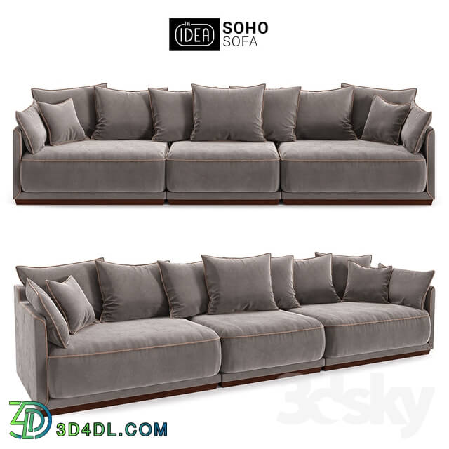 Sofa - The IDEA Modular Sofa SOHO _item 801-805-802_