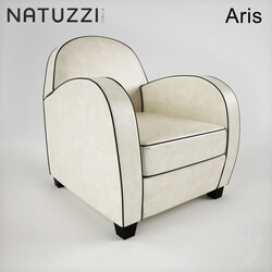 Arm chair - Arm Chair Natuzzy Aris 