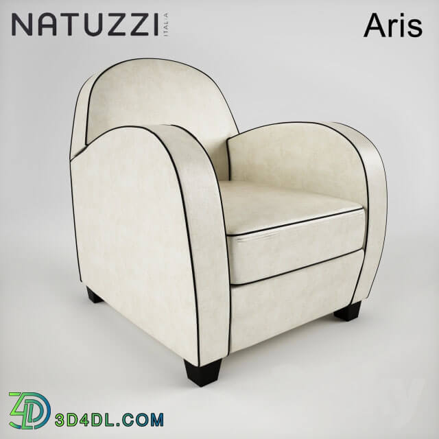 Arm chair - Arm Chair Natuzzy Aris