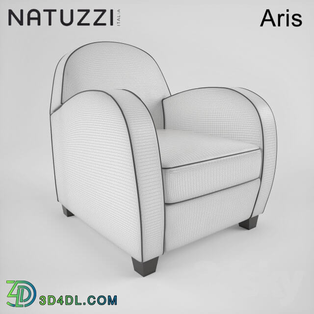 Arm chair - Arm Chair Natuzzy Aris