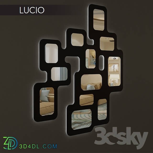 Wall light - Lucio modern mirror