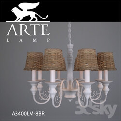 Ceiling light - Chandelier ArteLamp A3400LM-8BR 