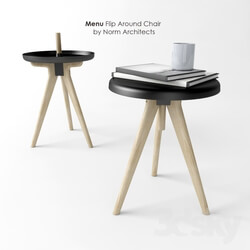 Table - Buffet Menu Flip Around Chair by Norm Architects 