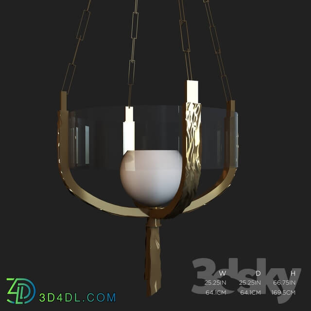 Ceiling light - Baker Swag Lantern