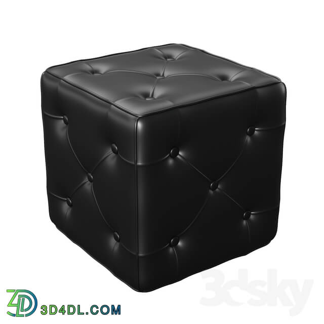 Other soft seating - Leather ottoman