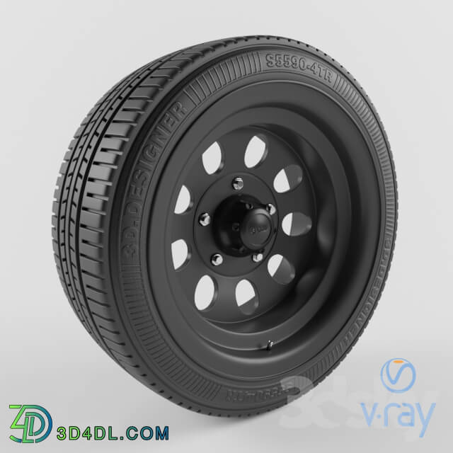 Transport - tire and car rim