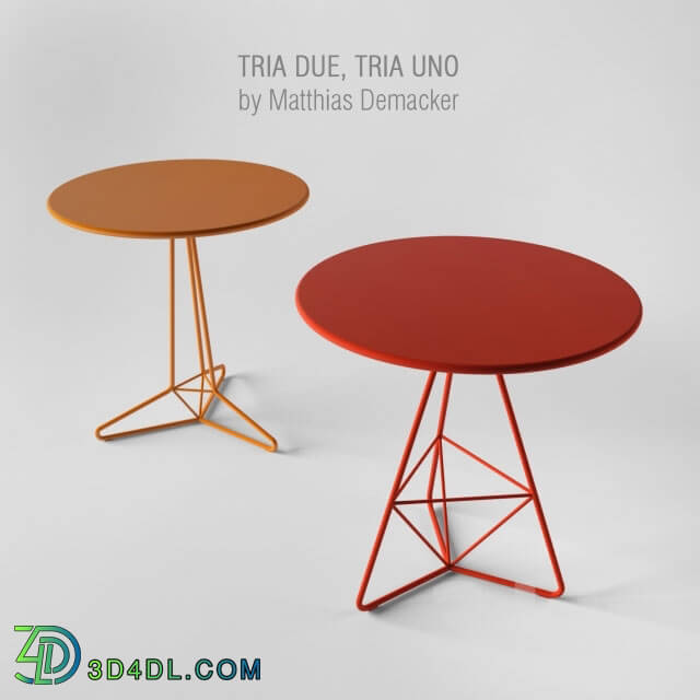 Table - Tria Due_ Tria Uno by AREA DECLIC