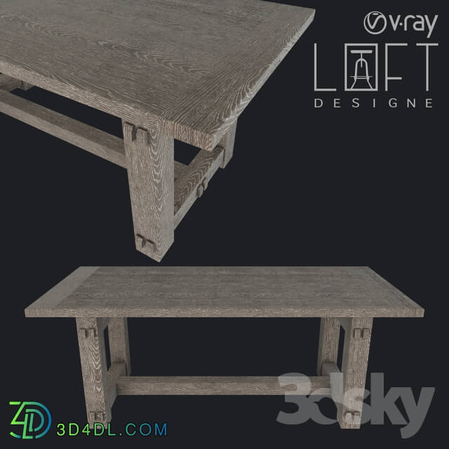 Table - Table LoftDesigne 10784 model