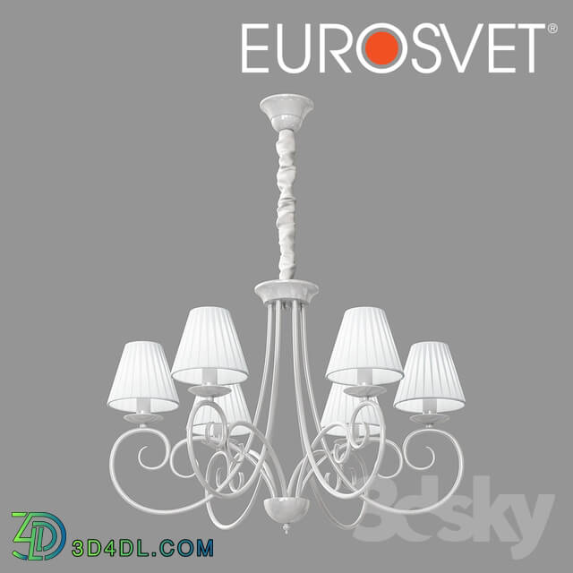 Ceiling light - OM Classic chandelier with lampshades Bogate__39_s 280_6 Severina