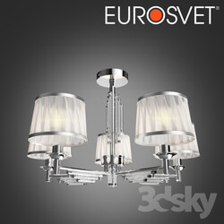Ceiling light - OM Ceiling chandelier with lampshades Eurosvet 60081_5 Amalfi 