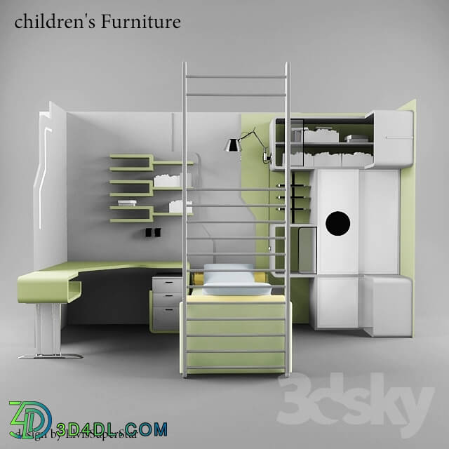 Full furniture set - children_s Furniture