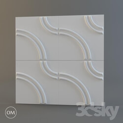 3D panel - _OM_ 3d wall panel _Artpole__ Karlstad 