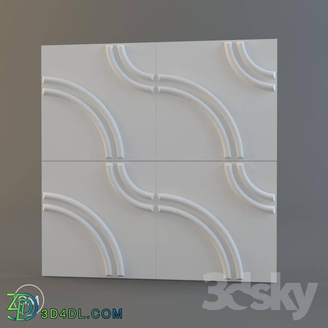 3D panel - _OM_ 3d wall panel _Artpole__ Karlstad