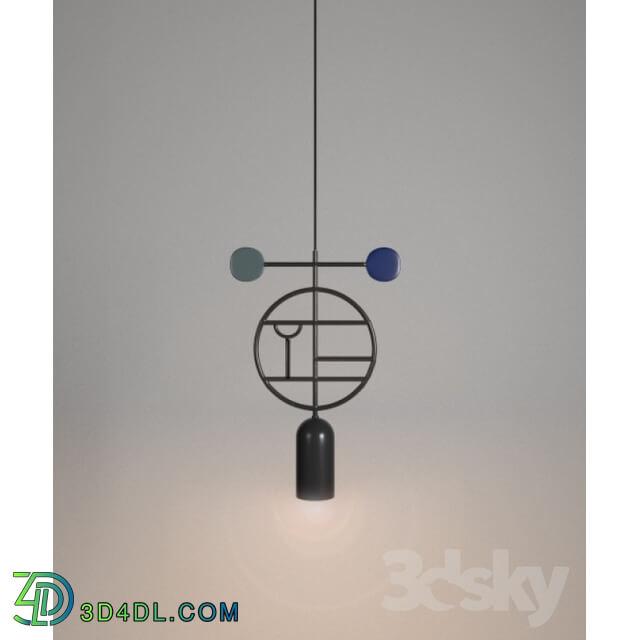 Ceiling light - As an abstract pendant lamp