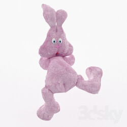 Toy - Toy pink rabbit 