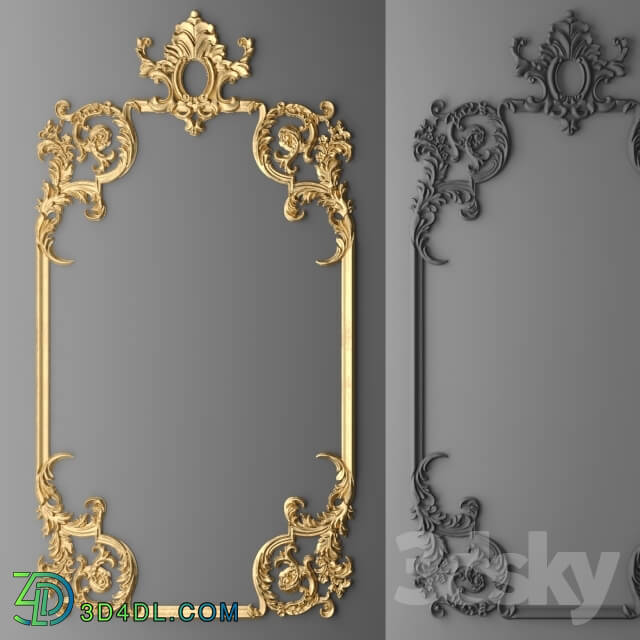 Decorative plaster - Frame