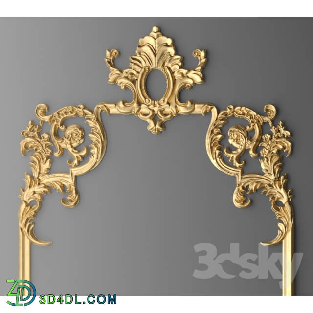 Decorative plaster - Frame