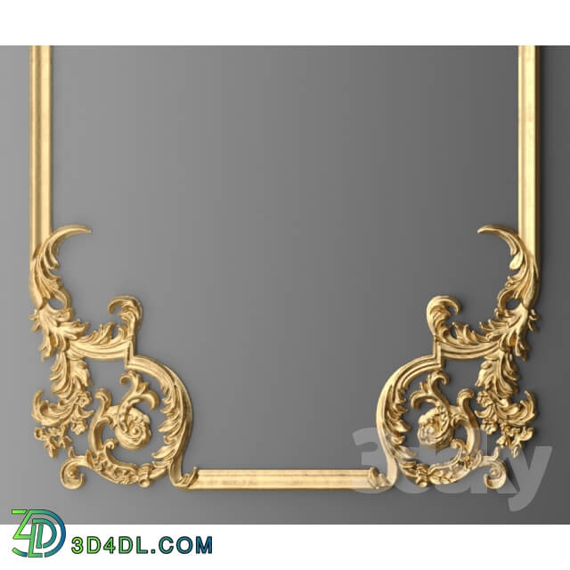 Decorative plaster - Frame