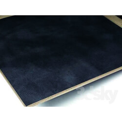 Floor coverings - leather tiles 