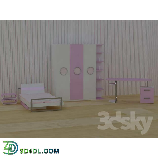 Full furniture set - Furniture for girls