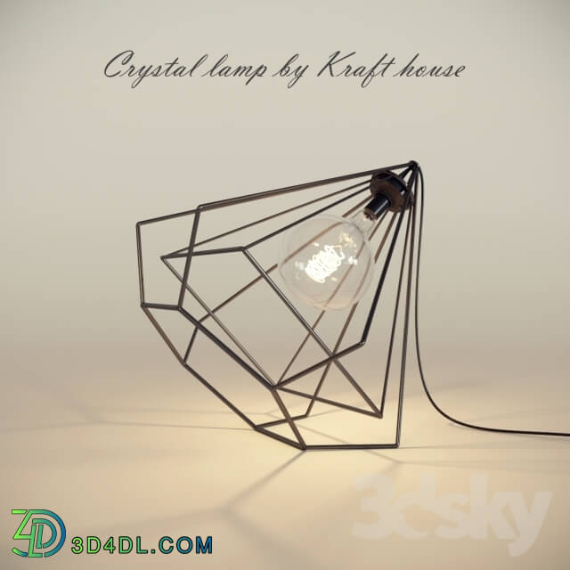 Table lamp - Crystal lamp by Kraft house