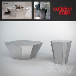 Table - Cattelan Italia _ Otto Side Table and Coffee Table 