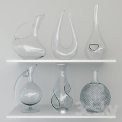 Tableware - Decanters for wine 