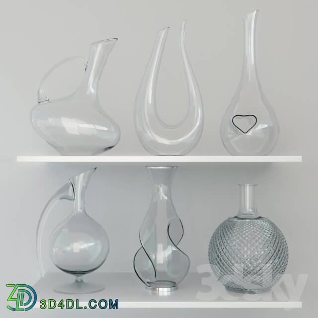 Tableware - Decanters for wine