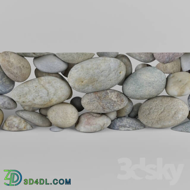 Other architectural elements - stones_ pebbles