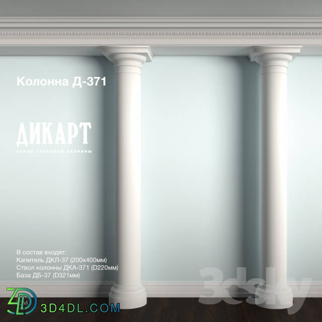 Decorative plaster - D-371_400x400mm