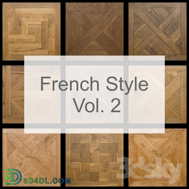 Floor coverings - Modular flooring French Style _Vol. 2_