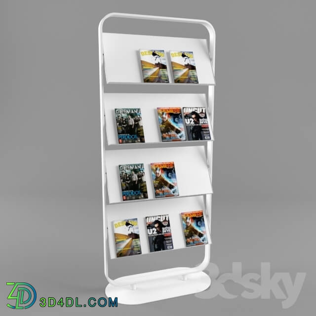 Shop - Rack for magazines BENE