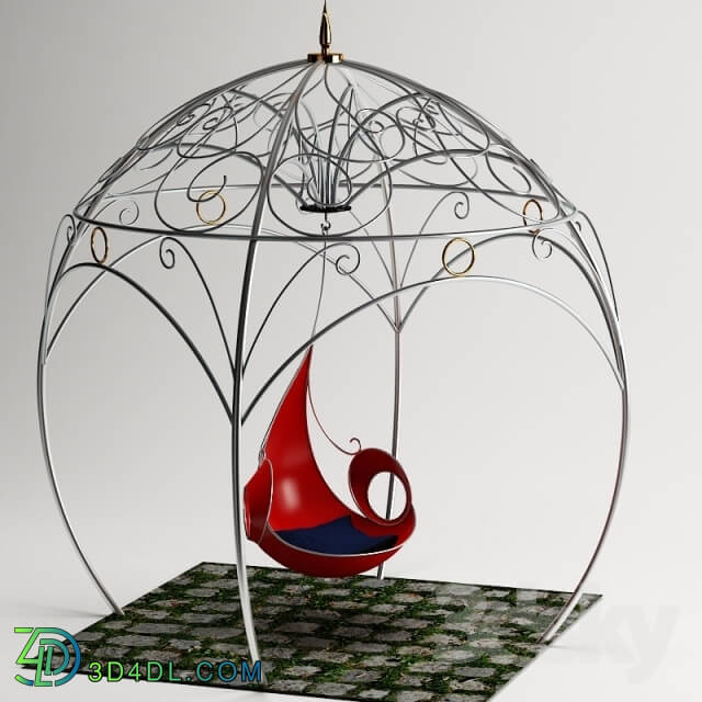 Other architectural elements - Swings in oriental style