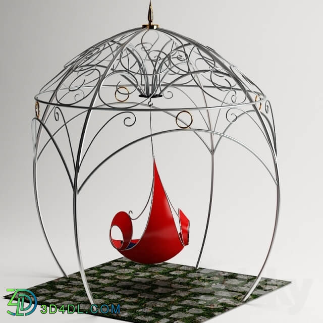 Other architectural elements - Swings in oriental style