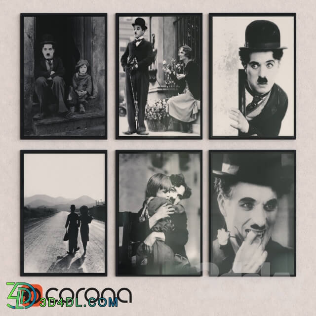 Frame - Charlie Chaplin Frames