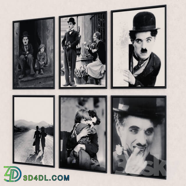 Frame - Charlie Chaplin Frames